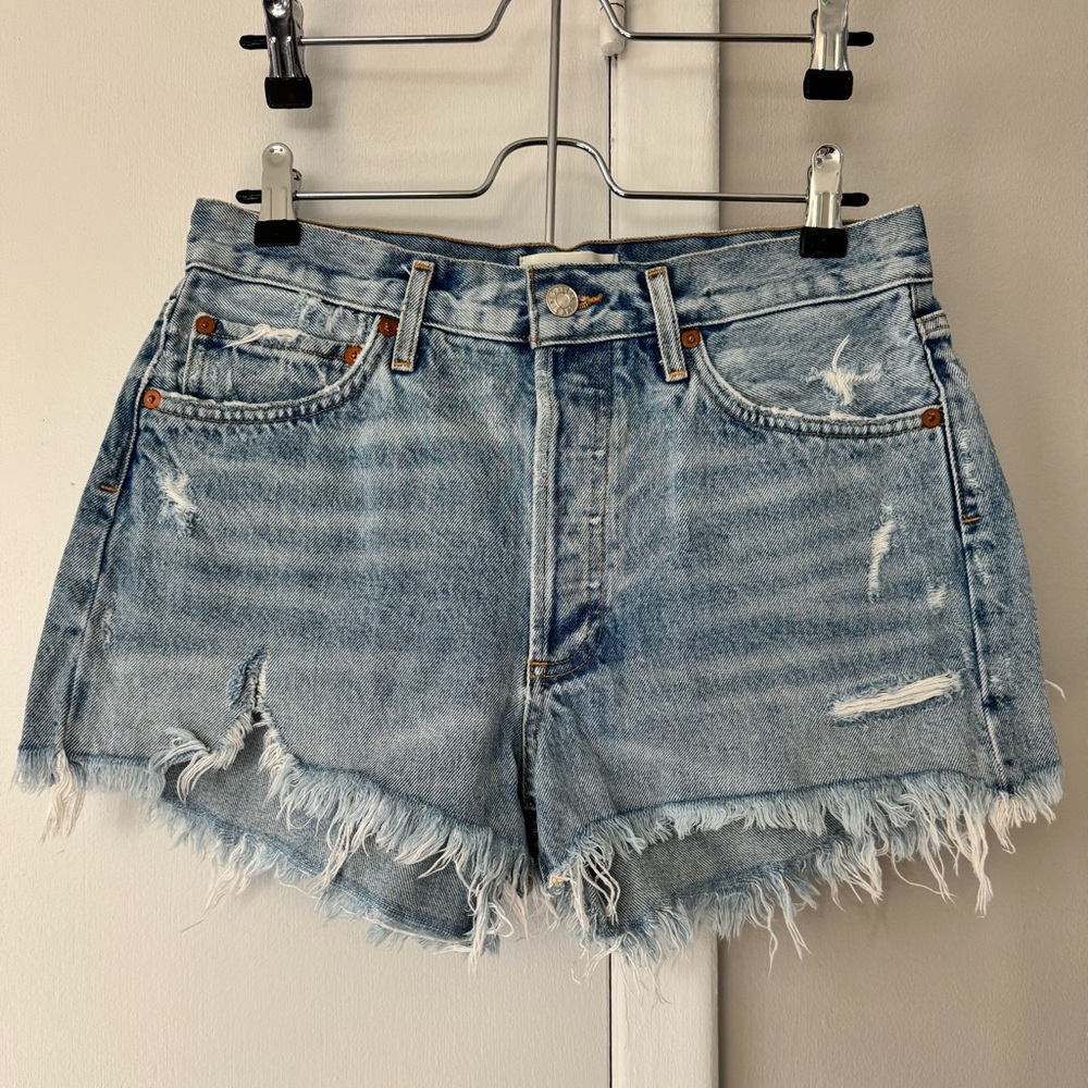 Agolde Parker Vintage Cut Off Shorts in Swapmeet